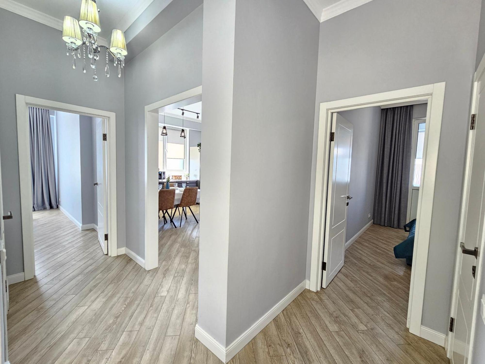 3 Room Gagarin Park Residential Complex Near Mega Shopping Mall Αλμάτι Εξωτερικό φωτογραφία