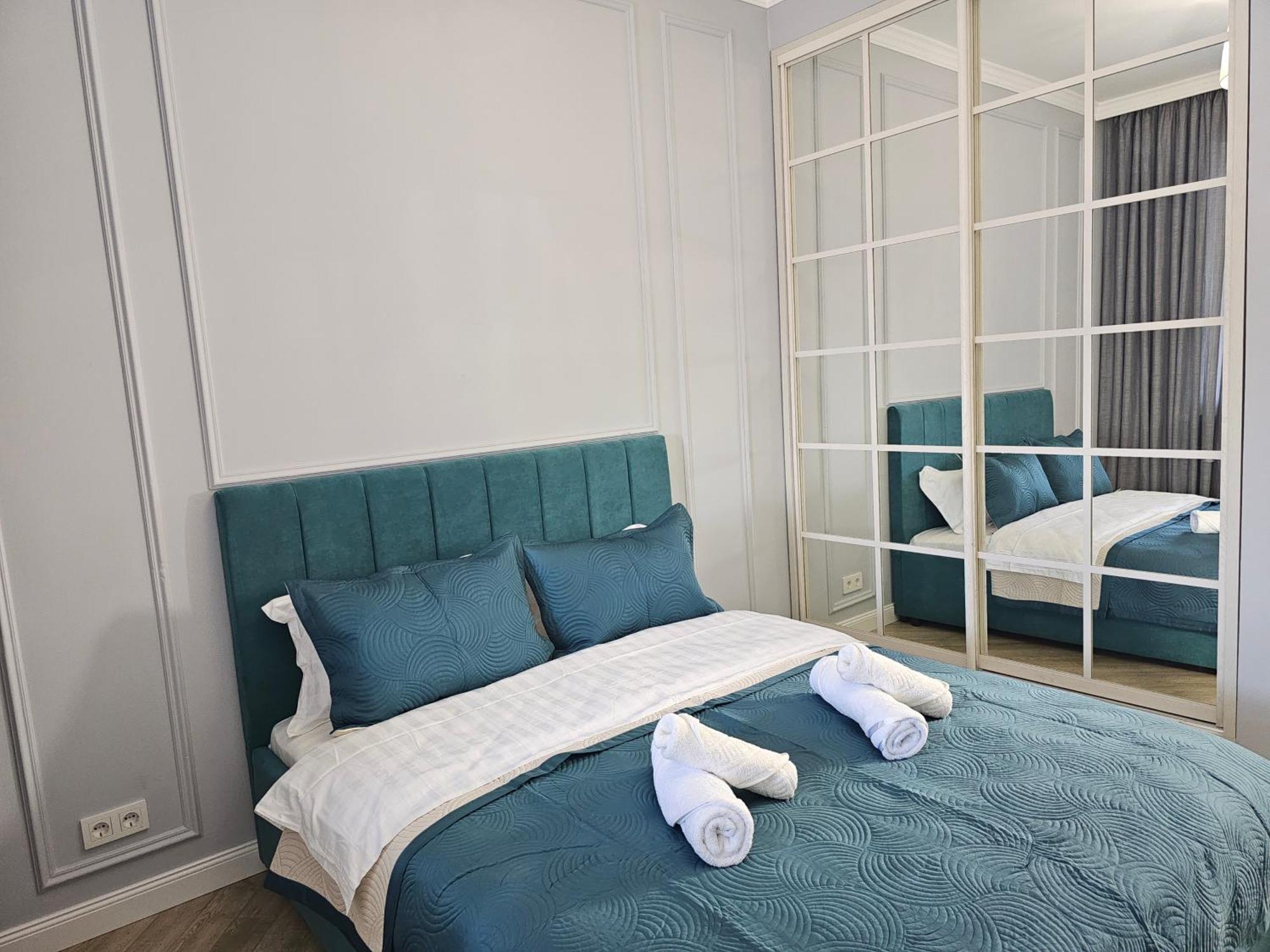 3 Room Gagarin Park Residential Complex Near Mega Shopping Mall Αλμάτι Εξωτερικό φωτογραφία